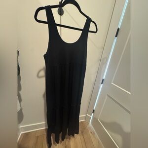Scoop NYC Black Sleeveless Maxi Sundress